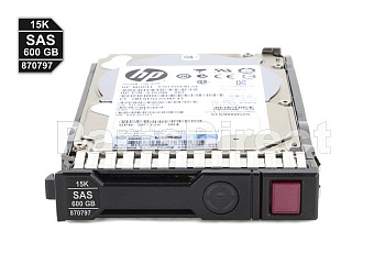 870797-001 HPE HDD SAS 600GB 12G 15K 2.5